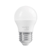 Lámpara de LED tipo bulbo G45 3 W, luz de día, caja, Basic